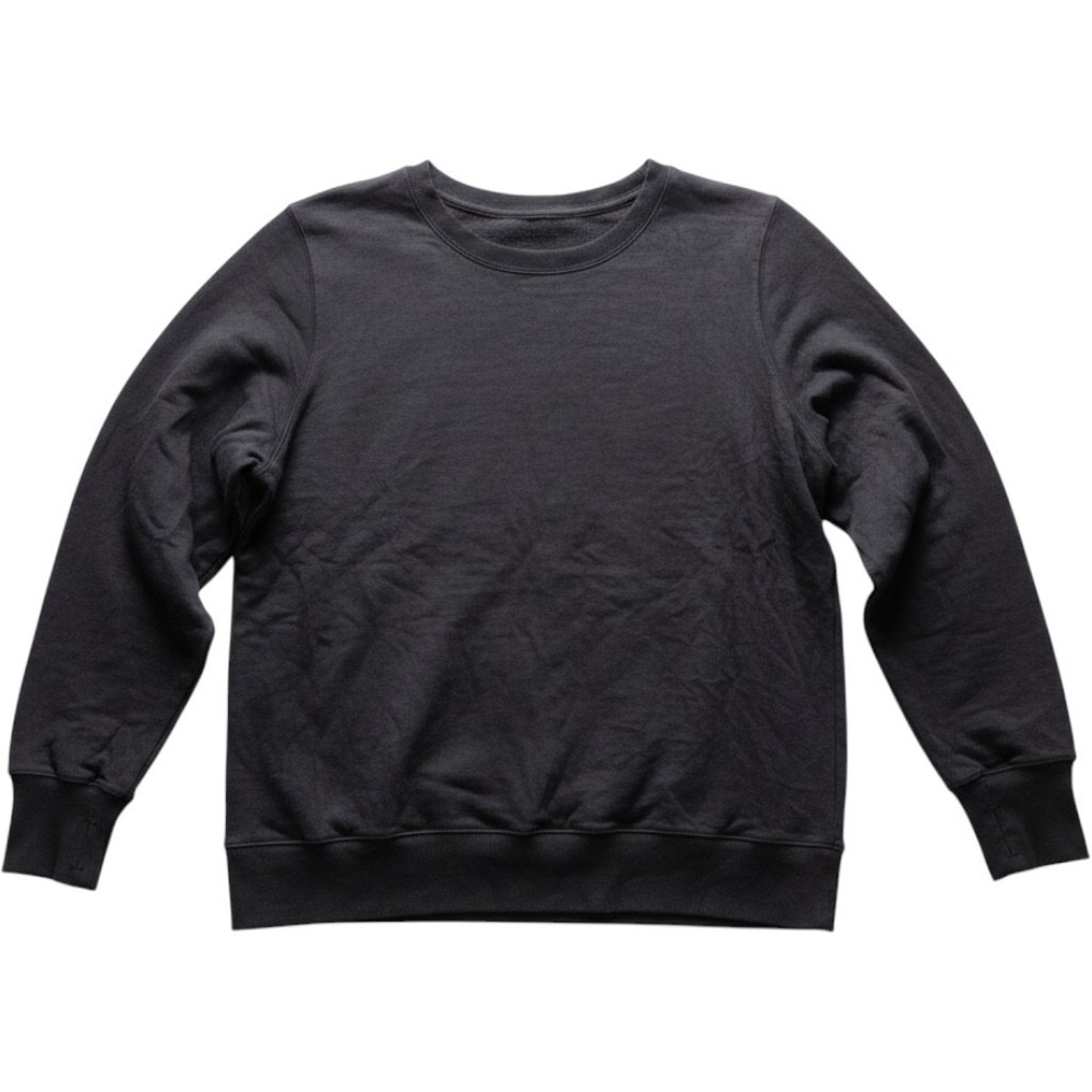 Tek Gear Sweatshirt Mens 2XL Black Ultrasoft Fleece Crewneck Pullover Tagless